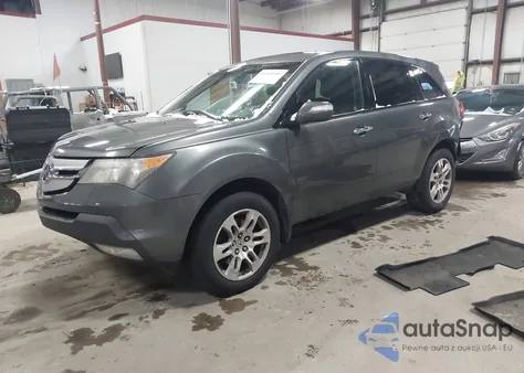 2008 Acura Mdx z USA, uszkodzony, nr VIN 2HNYD28258H524139